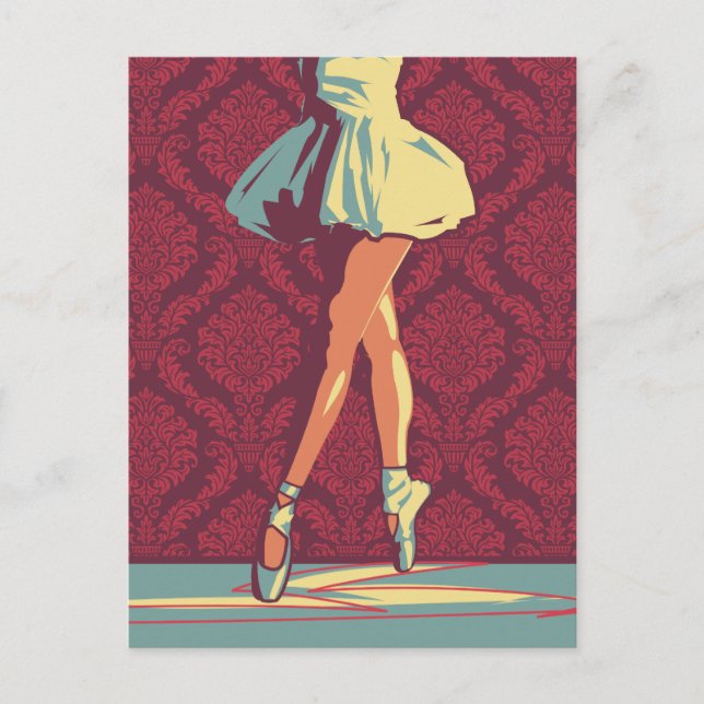 Ballerina Vykort (Framsida)