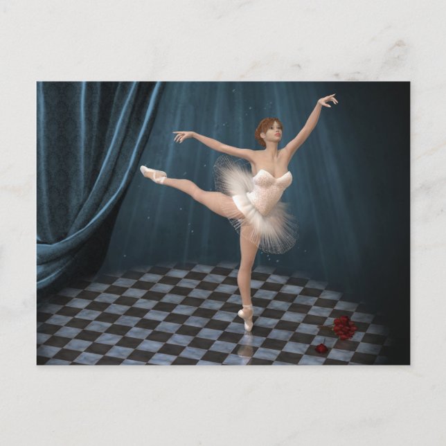 ballerina vykort (Framsida)