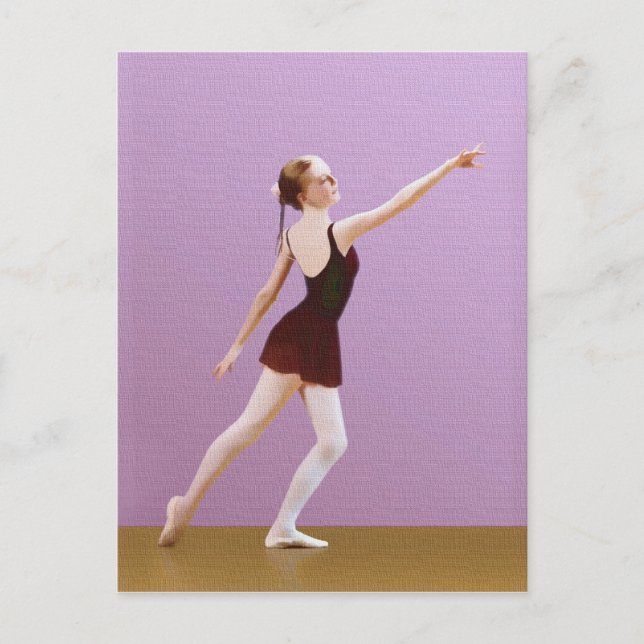 Ballerina vykort (Framsida)