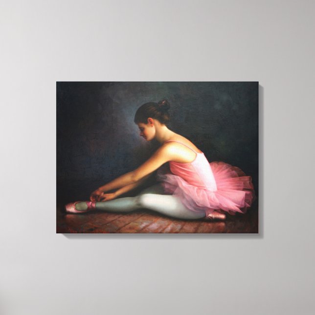 Ballerina Wrapped Canvas (Framsida)