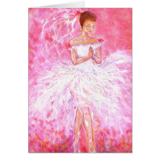 Ballerinabröllop Hälsningskort