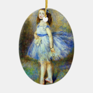 Ballerinadansare Julgransprydnad Keramik