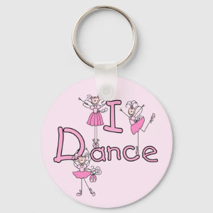 Ballerinaen dansar jag T-tröja och gåvor Nyckelring