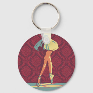 Ballerinaen Nyckelring