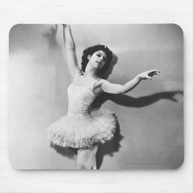 Ballerinaen-pointe B&W Musmatta (Framsidan)
