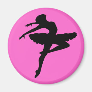 Ballerinaen poserar magnet