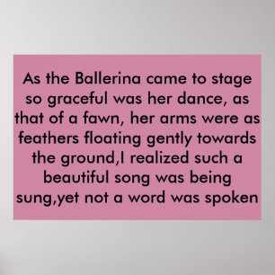 ballerinaen poster
