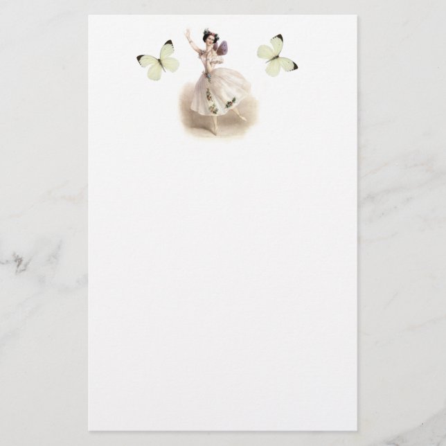 Ballerinafe Brevpapper (Framsida)