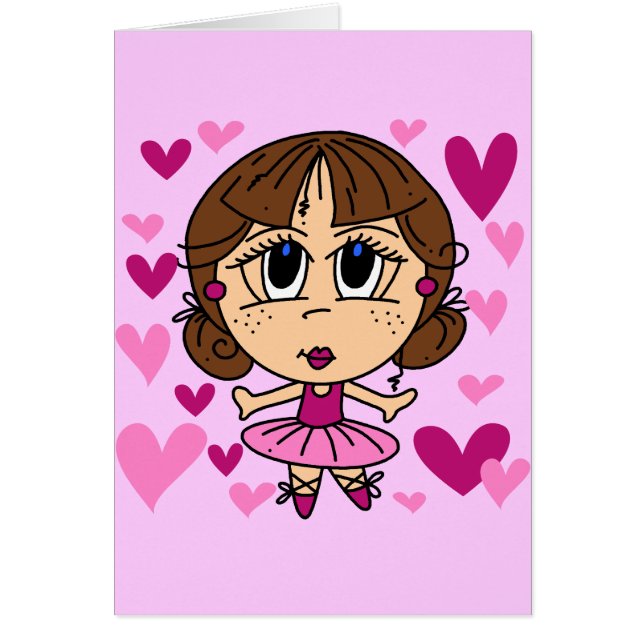 Ballerinaflicka OBS Kort (Framsidan)