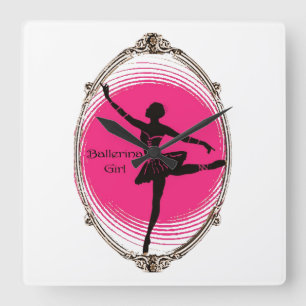 Ballerinamönster för klocka