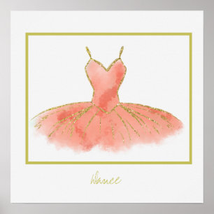 Ballerinans dansaffisch poster