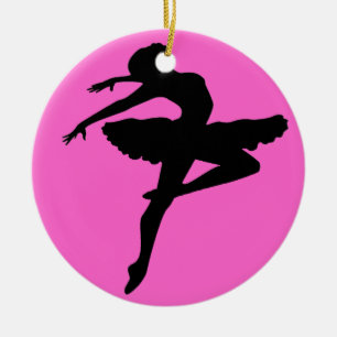 Ballerinaprydnad Julgransprydnad Keramik