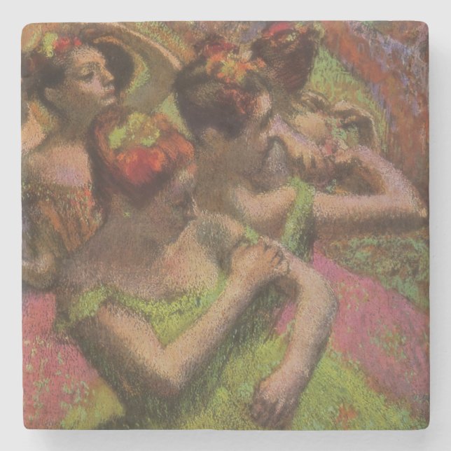 Ballerinas Adjusting Their Dresses (Edgar Degas) Stenunderlägg (Framsidan)