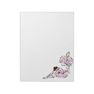 Ballerinas Anteckningsblock
