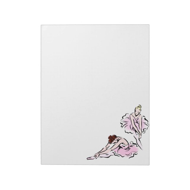 Ballerinas Anteckningsblock (Roterad)