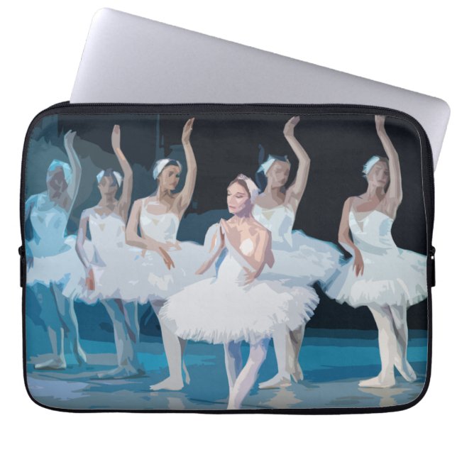 Ballerinas Ballet Dancer Dance Skäl Dancer Laptop Fodral (Framsidan)