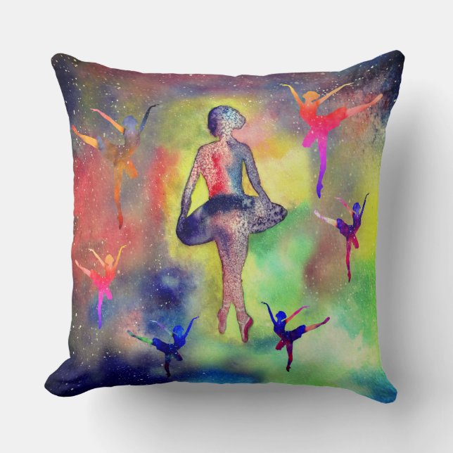 Ballerinas bland Stars Kudde (Framsida)