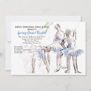 Ballerinas Dancing School Inbjudan att lämna in sk