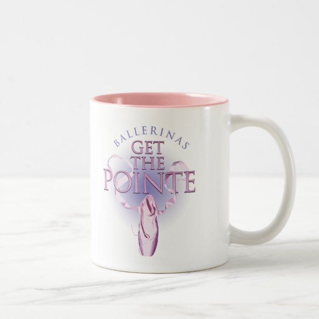 Ballerinas Hämta Pointe Two-Tone-kaffe Mugg (Höger)