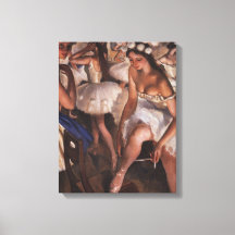 Ballerinas i doseringsrummet (av Serebriakova)