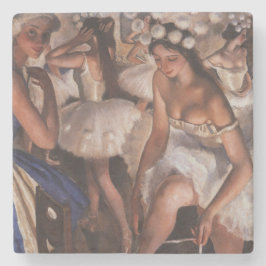 Ballerinas i doseringsrummet (av Serebriakova) Stenunderlägg
