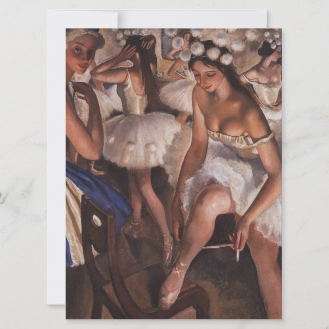 Ballerinas i doseringsrummet kort (Framsida)