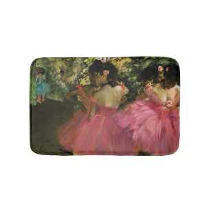 Ballerinas i rosor av Edgar Degas Badrumsmatta