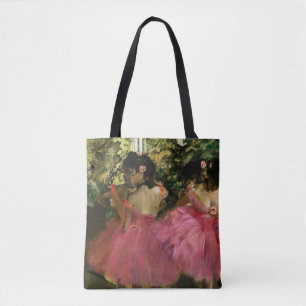 Ballerinas i rosor av Edgar Degas Tygkasse