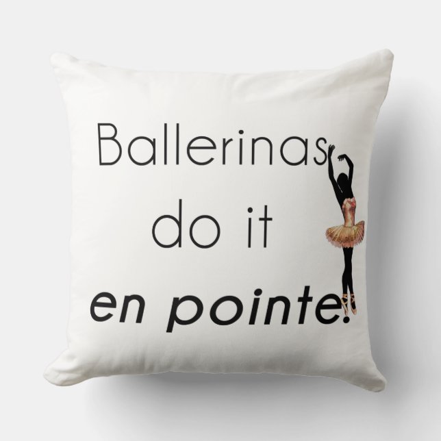 Ballerinas! Kudde (Framsida)