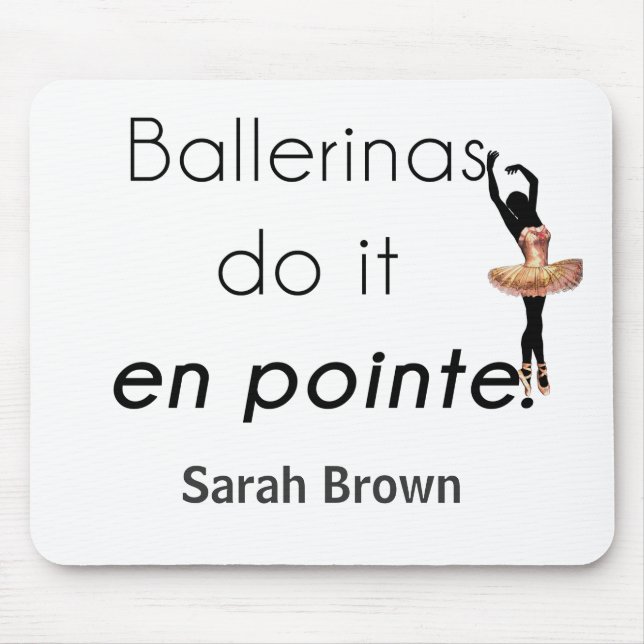 Ballerinas! Musmatta (Framsidan)