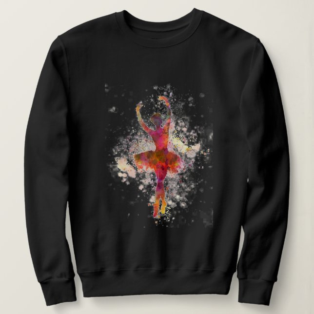 Ballerinatröjan (kvinnor) t shirt (Design framsida)