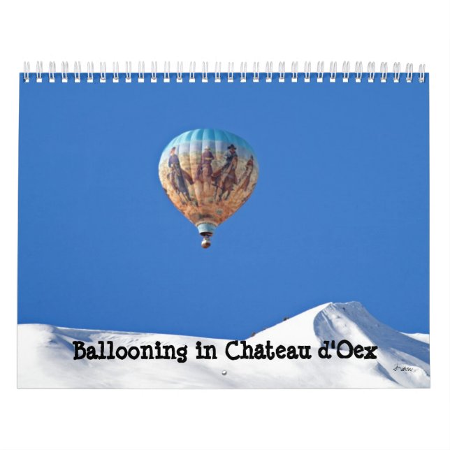 Ballering i Château d'Oex Kalender (Omslag)