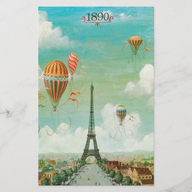 Ballering över Paris (Framsida)