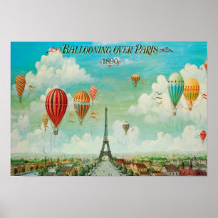 Ballering över Paris Poster