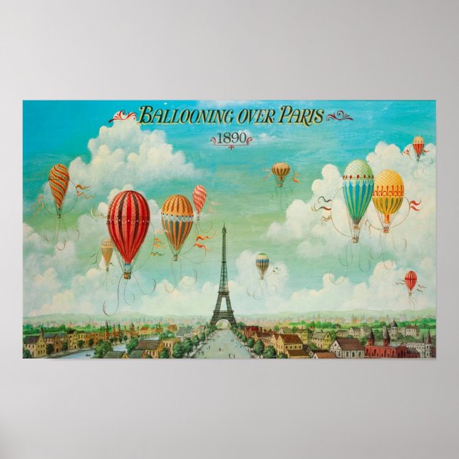 Ballering över Paris Poster (Framsidan)