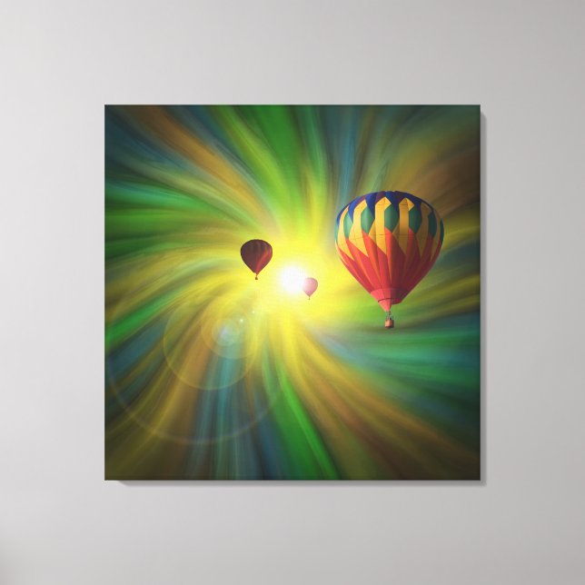 Ballering på Fantasy Vortex Wrapped Canvas (Framsida)