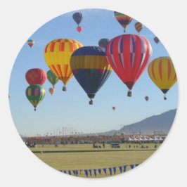 Ballering Runt Klistermärke