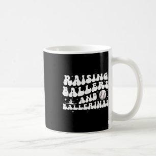 Ballers och Ballerinas baseball och dans Kaffemugg