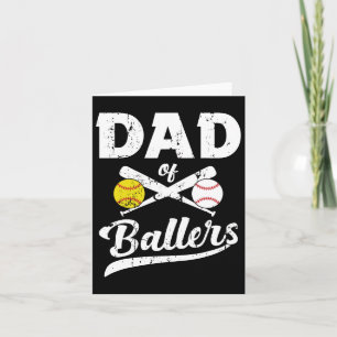 Ballers Pappa i basket- och mjukvaruspelare för Kort