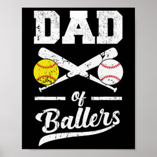 Ballers Pappa i basket- och mjukvaruspelare för Poster
