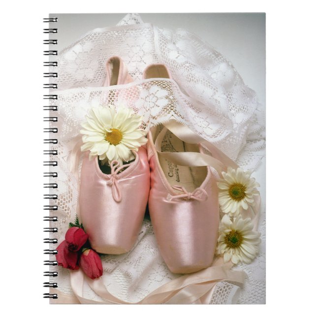 Ballet#5-Notebook Anteckningsbok Med Spiral (Framsidan)