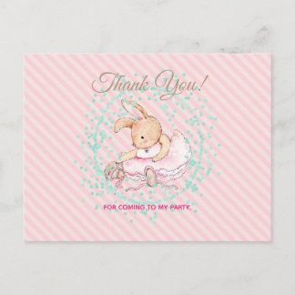 Ballet Animals AquaBallet Animals Aqua Tack Vykort