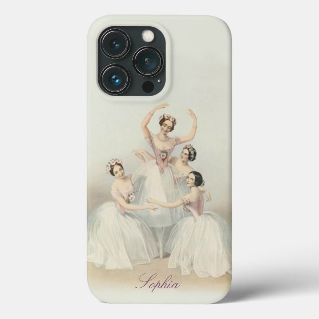 Ballet Anpassningsbar iphone case (Baksida)