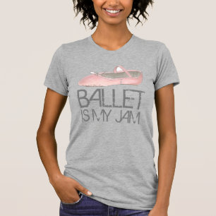 Ballet är min Sylt Ballerina Rosa Dance Shopper Sl T-shirt