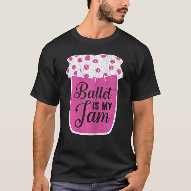 Ballet är Sylt Ballerina Dancer Dance Graphic 1 T Shirt (Framsida)