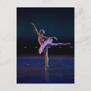 Ballet Arabesque Vykort