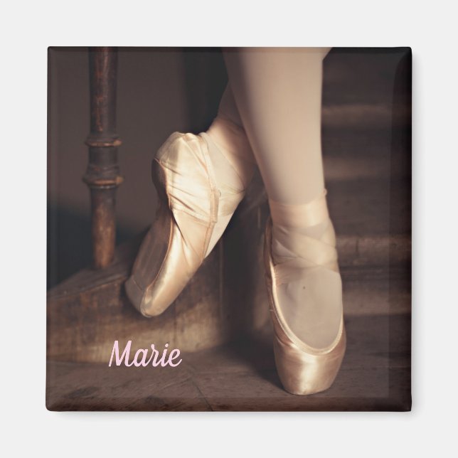 Ballet Ballerina Dance Skäl Personlig Magnet (Framsidan)