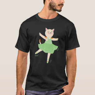 Ballet Ballerina Kärlek till Dance Ballet T Shirt