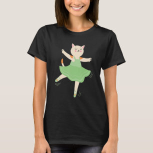 Ballet Ballerina Kärlek till Dance Ballet T Shirt