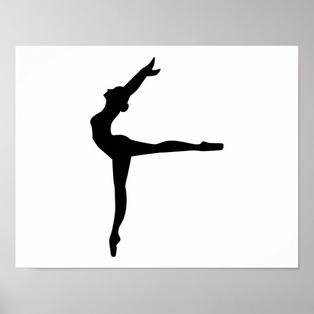 Ballet Ballerina Poster (Framsidan)